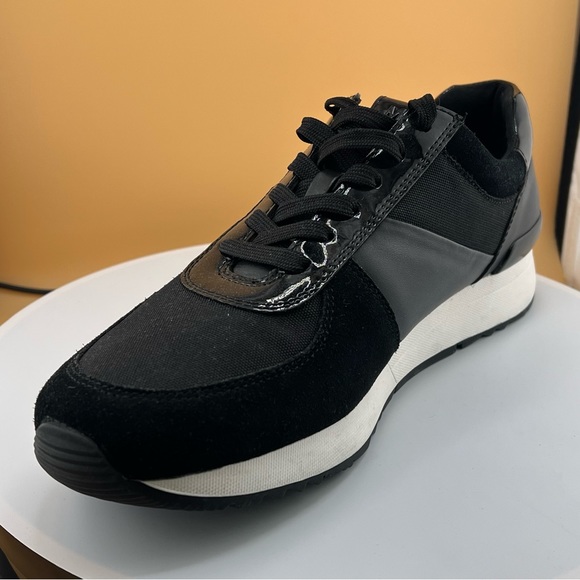 MICHAEL MICHAEL KORS Allie Leather and Canvas Sneaker - Picture 5 of 15